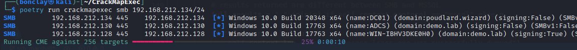 mpgn (@mpgn_x64) on Twitter photo The sponsor version of CrackMapExec just receive an update from <a href="/MJHallenbeck/">Marshall';--🐼🍌</a> 🚀
▶️ cme is now using rich logging from <a href="/willmcgugan/">Will McGugan</a>
▶️ a progress bar has been added 🚄🚃🚃
▶️ protocol ssh is now working with a key
▶️ cmedb now store creds found with ssh
<a href="/porchetta_ind/">Porchetta Industries</a> 🪂 The sponsor version of CrackMapExec just receive an update from <a href="/MJHallenbeck/">Marshall';--🐼🍌</a> 🚀
▶️ cme is now using rich logging from <a href="/willmcgugan/">Will McGugan</a>
▶️ a progress bar has been added 🚄🚃🚃
▶️ protocol ssh is now working with a key
▶️ cmedb now store creds found with ssh
<a href="/porchetta_ind/">Porchetta Industries</a> 🪂