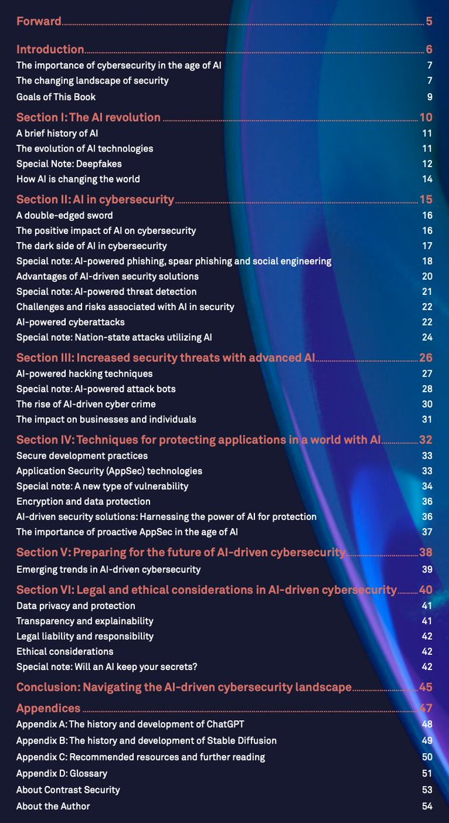 Steve Wilson (@virtualsteve) on Twitter photo We quickly went through the first print run of my new book at RSA last week. Fortunately, <a href="/contrastsec/">Contrast Security</a> is now providing a free digital download. Please check it out. #cybersecurity #ai #freebook #book contrastsecurity.com/hubfs/Cybersec… We quickly went through the first print run of my new book at RSA last week. Fortunately, <a href="/contrastsec/">Contrast Security</a> is now providing a free digital download. Please check it out. #cybersecurity #ai #freebook #book contrastsecurity.com/hubfs/Cybersec…