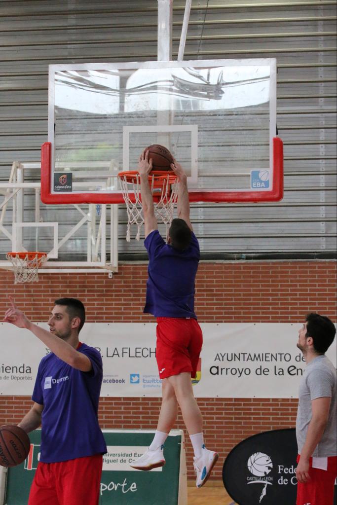 Al final no ha podido ser, mucho ánimo a nuestro equipo de Baloncesto masculino que lo ha dado todo. Fase de Ascenso a #LigaEBA 2° Puesto tras perder contra <a href="/CBReinodLeon/">Baloncesto Reino De Leon</a> 62-66 <a href="/UVa_es/">Gabinete de Comunicación Universidad de Valladolid</a> <a href="/UVaEBA/">basket_UVa</a> #UVa_es #UVaDeporte