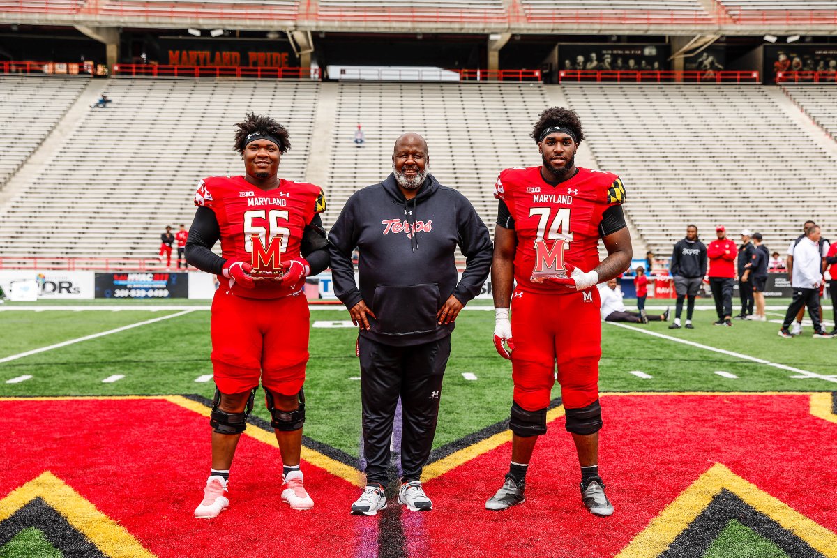 TerpsFootball's tweet photo. Larry Webster Community Service Award: @_BigTime0, @robertosmity13, Quashon Fuller
Rick Badanjek Most Improved Freshman Award: @LionellWhitaker, @espn_preston
Todd Wike Offensive Lineman Award: @Drglazejr, @ESPN_Woody

More: https://t.co/GhesFkxGF9 https://t.co/TUmWm7OcfF
