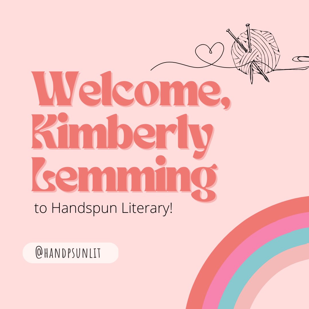 HandspunLit's tweet photo. Exciting news!!!🥳 Handspun is privileged to be a part of Kimberly’s publishing journey.💖✨ https://t.co/SRXolmiBAc