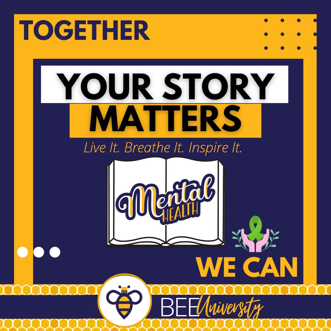 bee_daring's tweet photo. As we kick off Mental Health Awareness Month, we want you to know you're not alone. As the first civilian (peer) online Mental Health platform, we want to hear your story!! Join us as a member. This month ONLY we are offering buy one membership, get one free to gift to someone. https://t.co/B5J73zgaqx
