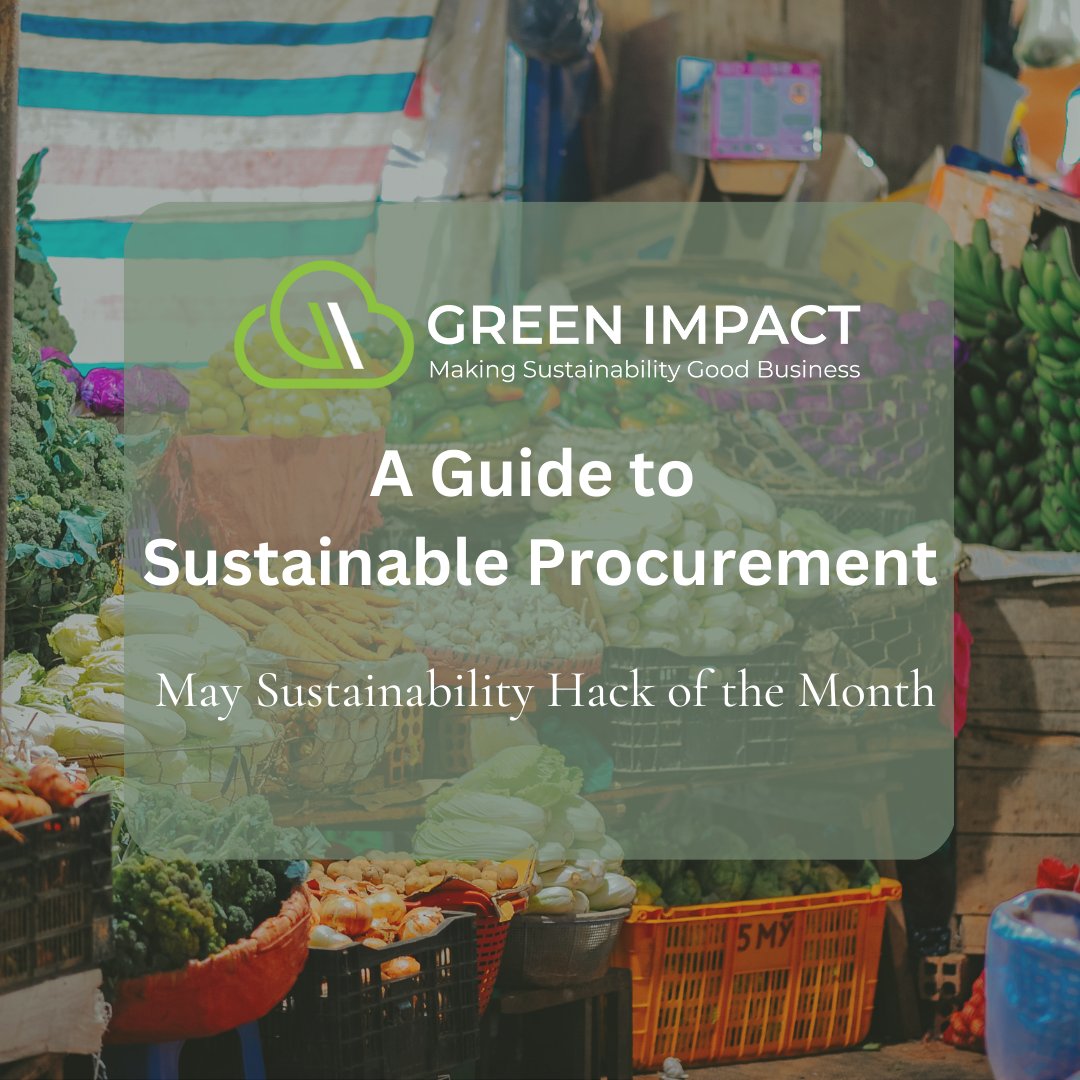 GreenImpactCld's tweet photo. Hello May! When it comes to sustainability, you can't forget about supply chain. According to a report published by the Carbon Trust, on average, supply chain emissions account for around 4x the amount of emissions produced directly by a company's own operations. 1/2 https://t.co/wl4WWSJT93