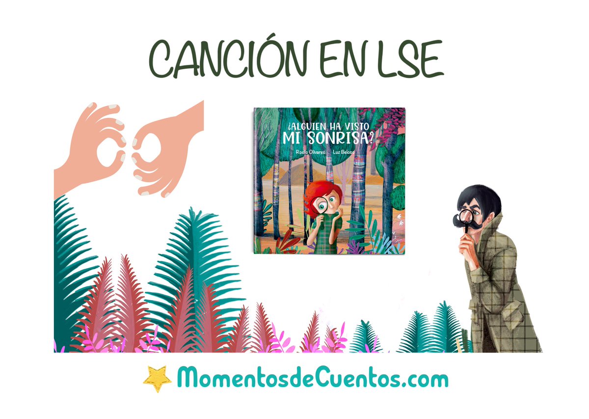 🎶👐🏽 Conoce la canción en LSE, interpretada por una profesional y maravillosa persona 
Guadalupe Moya, intérprete de Lengua de Signos Española.
youtu.be/k-L7Pn-yLlw

⭐ Comparte entre tus contactos ❤️

#albumilustrado #album #misonrisa #mayo
#alguienhavistomisonrisa #lse