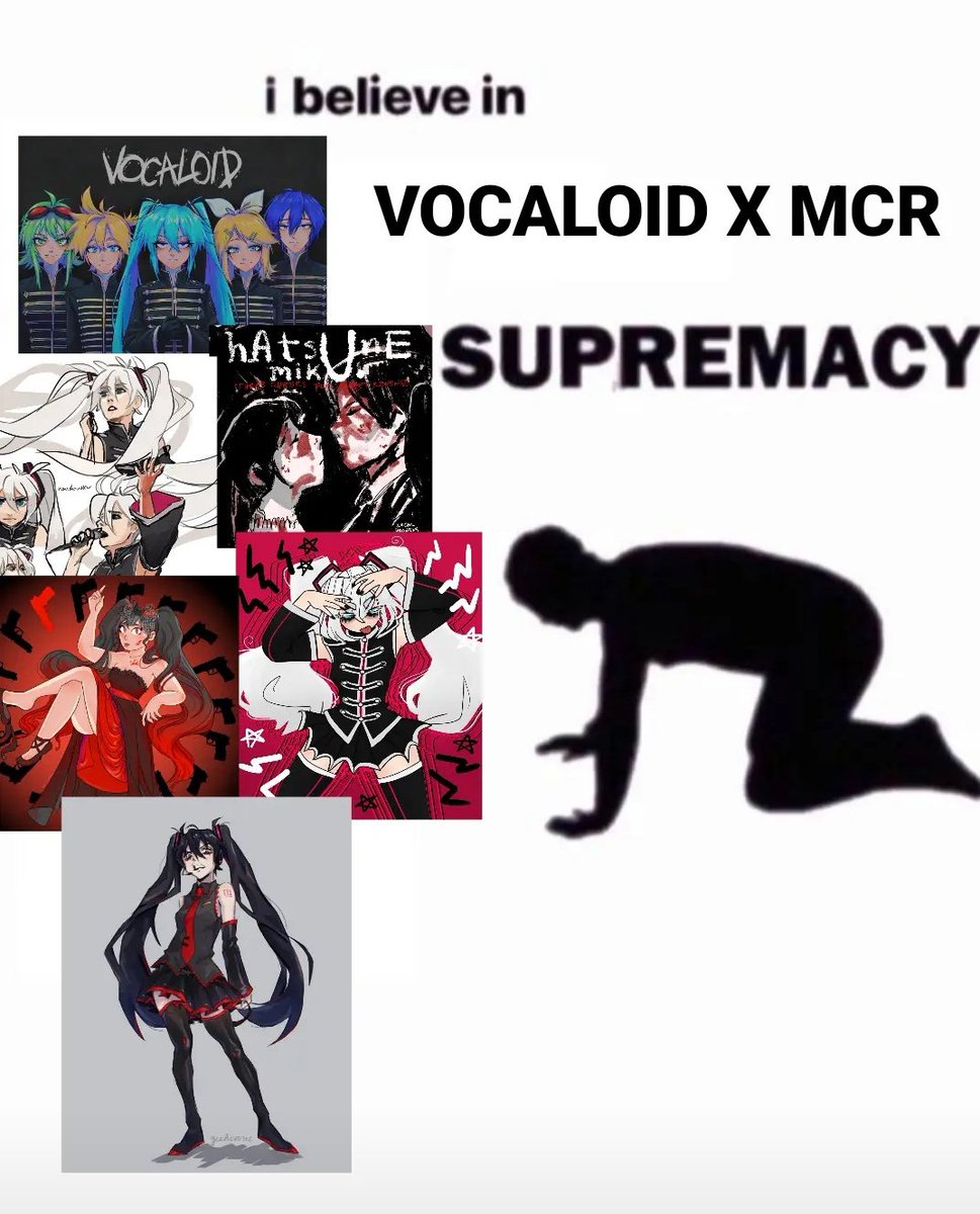 s0urwit's tweet photo. Hatsune Miku in The Black Parade⁉️
El mundo necesita más fanarts de Vocaloid x MCR #HatsuneMiku #VOCALOID #mcr https://t.co/SmLf93UnQ8