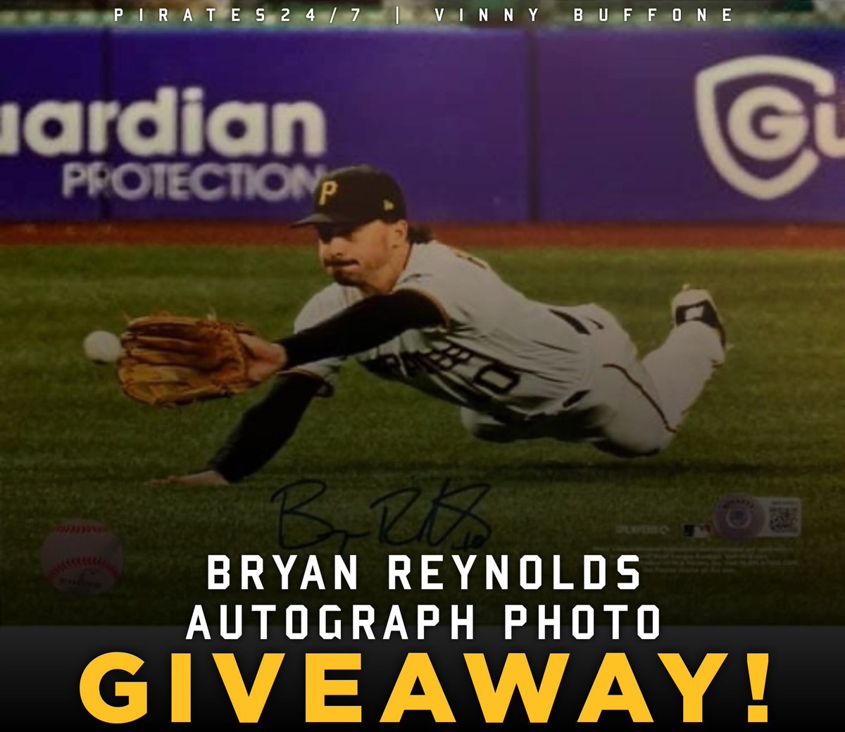 Pirates 24/7 🇵🇸 (@pirates247) on Twitter photo To celebrate Bryan Reynolds recent extension, <a href="/Veno202/">\/inny 🅱️uffone</a> and I will be giving away this 8x10 Bryan Reynolds autograph photo!
All you have to do is retweet to enter
Tag 2 friends for double entry (optional)
Must be also following @pirates247 and <a href="/Veno202/">\/inny 🅱️uffone</a>
#LetsGoBucs #Giveaway To celebrate Bryan Reynolds recent extension, <a href="/Veno202/">\/inny 🅱️uffone</a> and I will be giving away this 8x10 Bryan Reynolds autograph photo!
All you have to do is retweet to enter
Tag 2 friends for double entry (optional)
Must be also following @pirates247 and <a href="/Veno202/">\/inny 🅱️uffone</a>
#LetsGoBucs #Giveaway