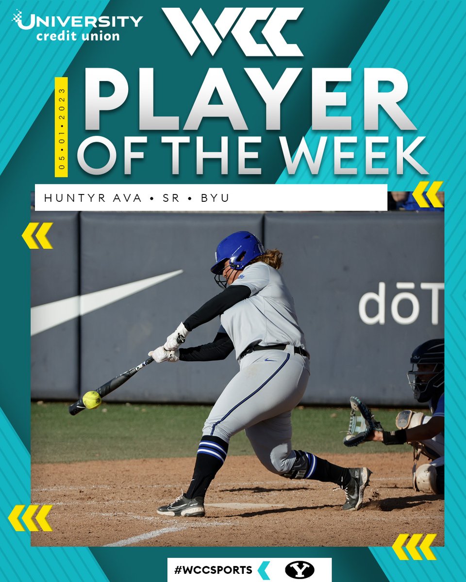 WCCsports's tweet photo. #WCCSports @UCU_LA 🥎 𝐒𝐨𝐟𝐭𝐛𝐚𝐥𝐥 𝐏𝐥𝐚𝐲𝐞𝐫𝐬 𝐨𝐟 𝐭𝐡𝐞 𝐖𝐞𝐞𝐤⬇️
⭐️Huntyr Ava, @byusoftball
⚡️Odhi Vasquez, @GaelsSoftball

🗒️: https://t.co/qhSJfLFaTL https://t.co/vdodnDnh0a