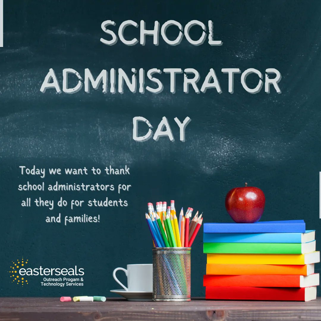EastersealsOPTS's tweet photo. Today is a day set a side to celebrate school administrators for their contributions to education. For all the things, we thank you! https://t.co/5Qs571Yn1E