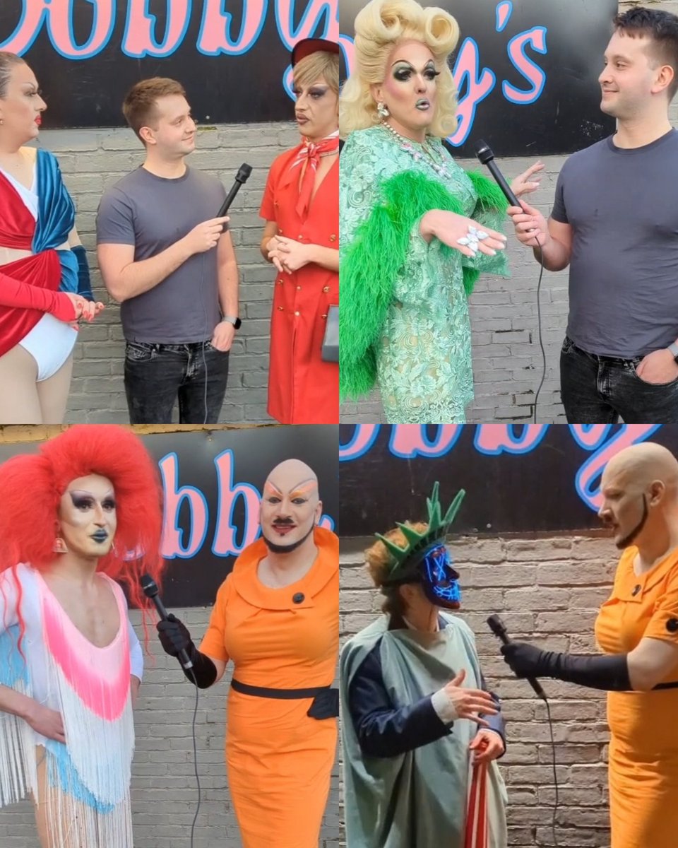 GurlGlobal's tweet image. We had fun at @BobbysBarNewc for the @DragIdolUK semi final last night!

Here's some cute interviews;

youtube.com/@gurlglobal

#DragIdolUK