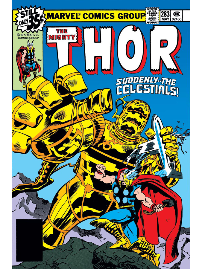 RT @ClassicMarvel_: Thor #283 cover dated May 1979. https://t.co/EcA1Zr4AXH