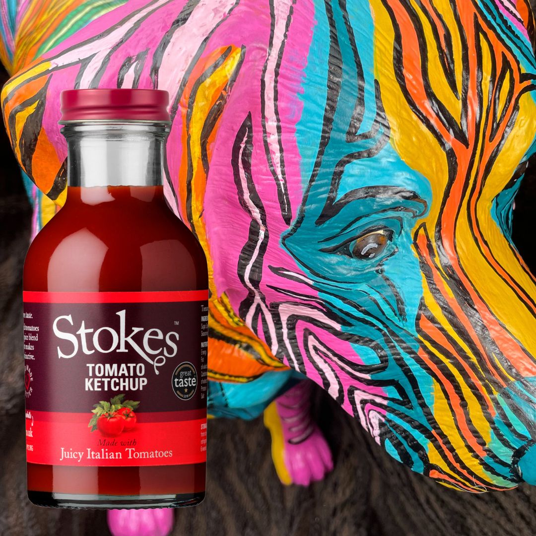 We’re delighted to announce that Suffolk based @stokes_sauces are the next sponsors to be announced for the PAWS-itivity fundraising campaign for @suffolklibraries We're wondering which is more colourful, Stokes Tomato Ketchup or Leopardor!