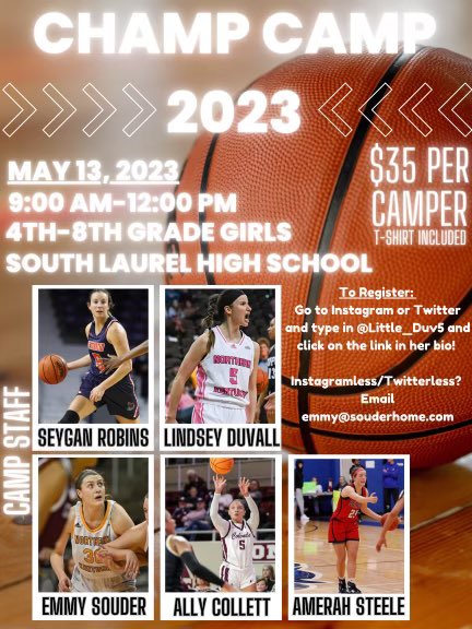 Top notch basketball camp coming up!!!