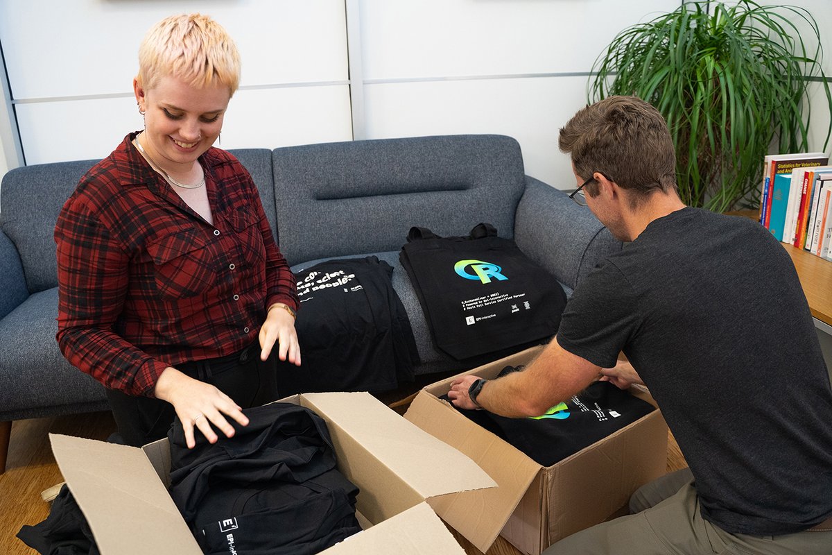 Epi_interactive's tweet photo. Busy days at the office getting ready for R Exchange - looking forward to see you all there on Friday!

It’s not too late to join us – registration and more information at https://t.co/yjROXX32H5

#rstats  @posit_pbc #NewZealand  #DataScience #opensources https://t.co/lFhrQNoRjS