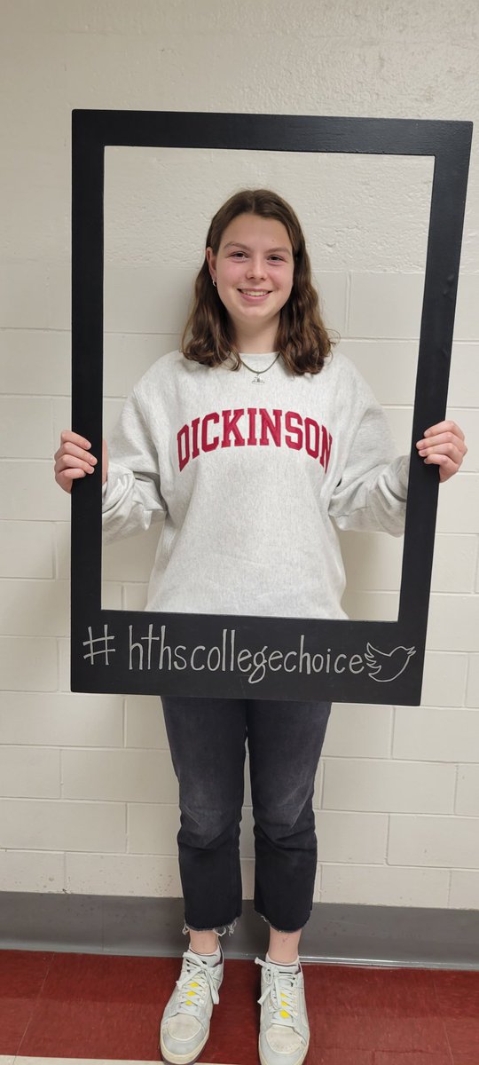 Congratulations Lucy! #hthscollegechoice