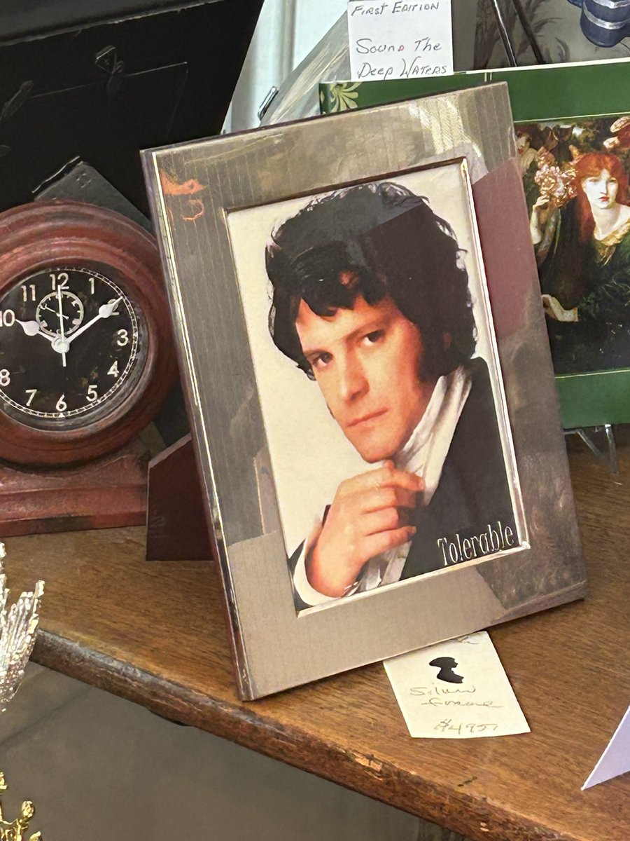 amandapfrankel's tweet photo. I spent the afternoon yesterday  in a store thoroughly entrenched in Austen camp, currently living my best cringe life https://t.co/41oLE0VgWT