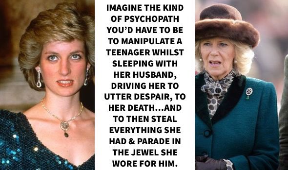 Julia3131's tweet photo. Just adding my take to the current news.
Princess Diana called her a Rottweiler.
I agree.
#NotMyQueen #NotMyKing https://t.co/o9y1FMqOAM