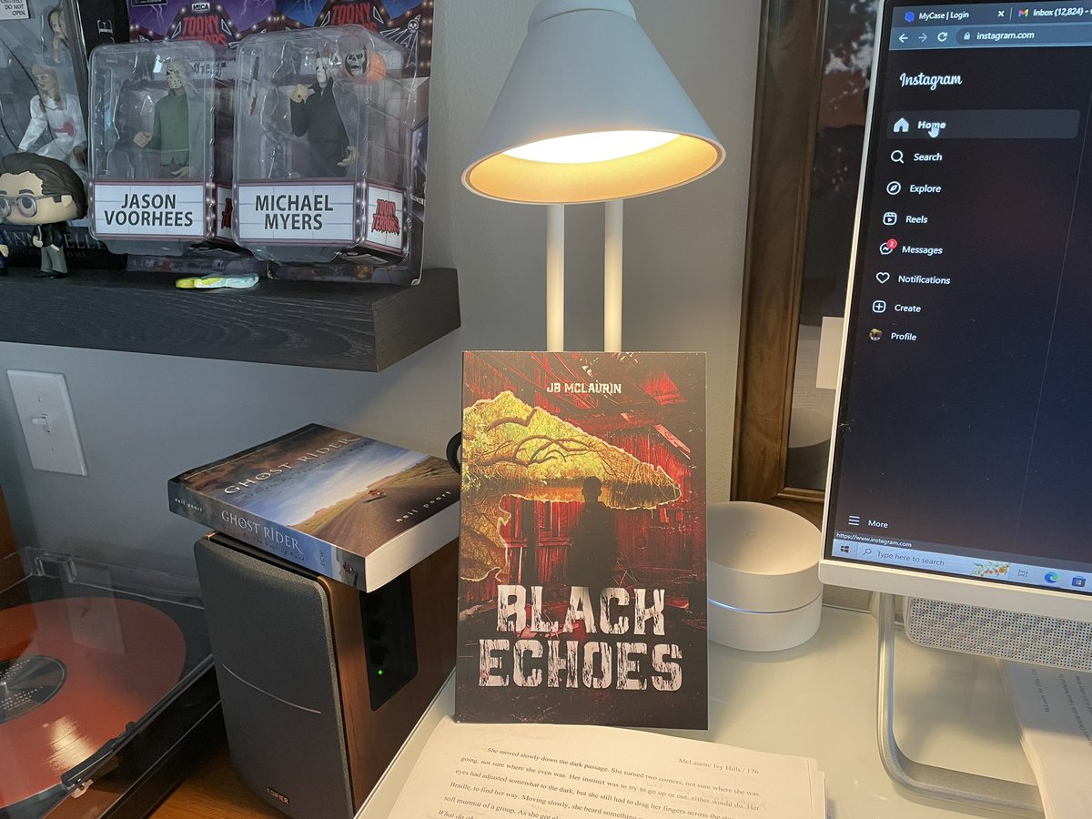 Excited that @Malaprops will be carrying some copies of my novel Black Echoes in the coming weeks. Drop by and support a great store. I was able to grab The Nightmare Man by @JamesMarkert and @dennis_lehane’s latest while I was there. @SleyHouse @ReaderNw @kapowfit