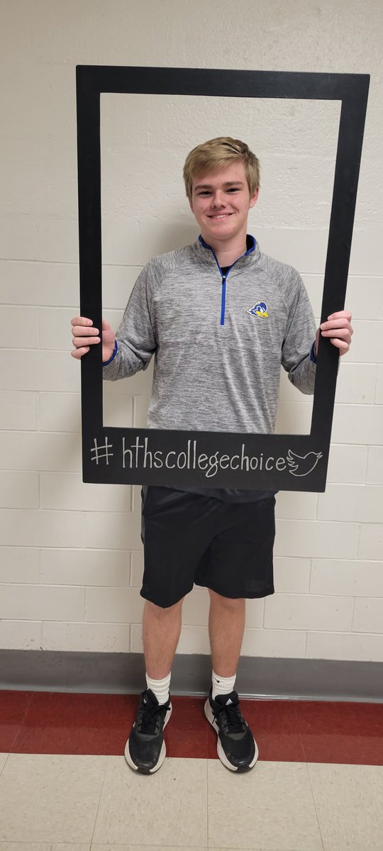 Congratulations Ryan!#hthscollegechoice