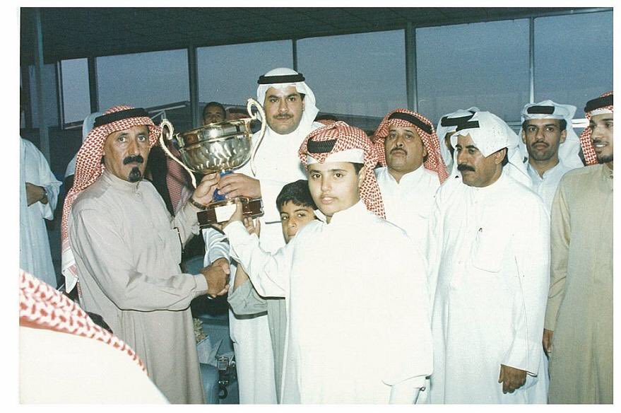 حمود الزماي (@alhumoudh) on Twitter photo من الذاكرة
نادي فروسية الجهراء
محمد هيف الحجرف وسعد قحموم الحجرف من الذاكرة
نادي فروسية الجهراء
محمد هيف الحجرف وسعد قحموم الحجرف