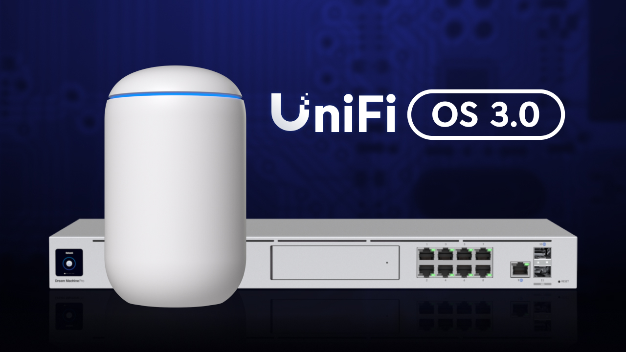 Ubiquiti Inc on Twitter "UniFiOS 3.0 has been released for Dream Machines (UDM & UDM Pro