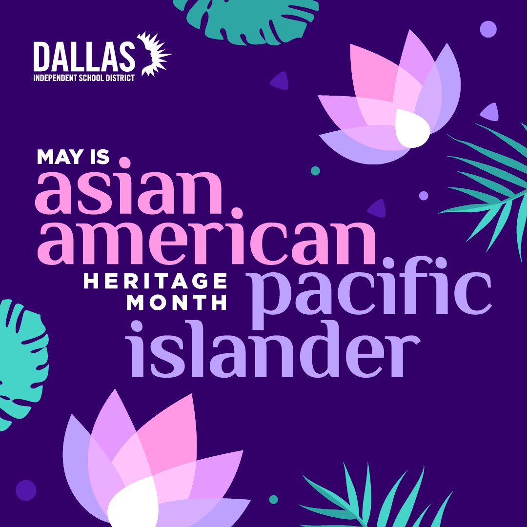 dallasschools's tweet image. Happy Asian American Pacific Islander Heritage Month! 🌸Join Dallas ISD as we celebrate the rich and unique perspectives of those in the Asian American Pacific Islander community throughout the district. #AAPI2023
#DallasISDAAPI