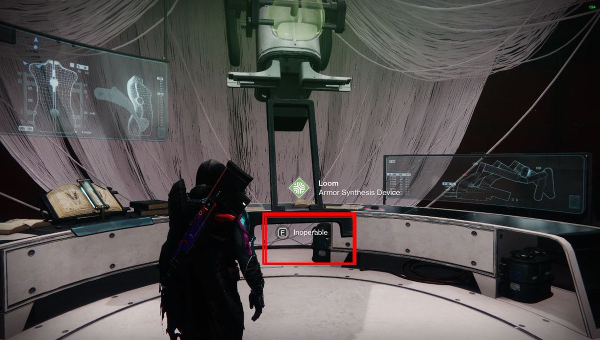 alfo126's tweet photo. @BungieHelp I am having a problem with the Loom, it says that it is inoperable, I have searched for solutions and I can't find anything. https://t.co/kRgOgd6Hix