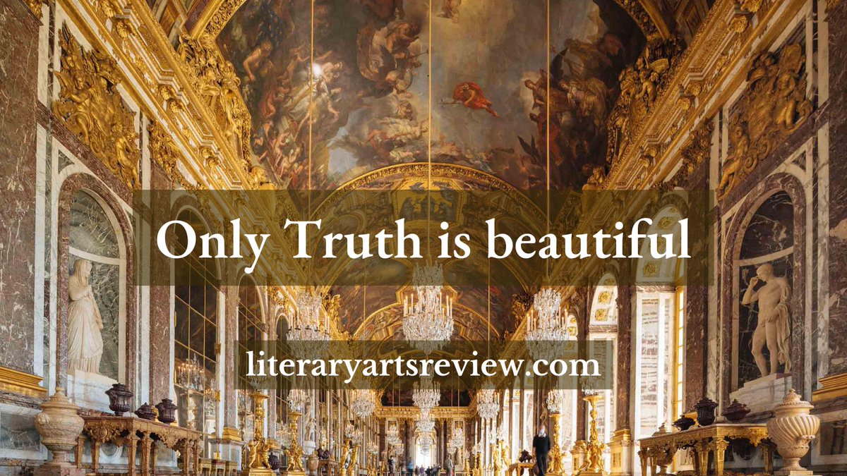 LitArtsReview's tweet photo. People can bandy the word 'beauty' around, but unless something is aligned with Truth, it is meaningless. Come along with us as we explore and discuss what is true, and therefore beautiful.
#LiteraryArtsReview #Truth #Beauty https://t.co/hOaBmupg7V