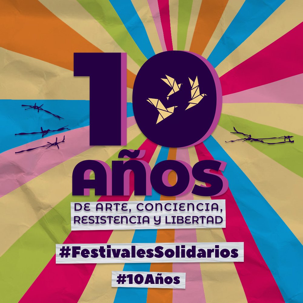 ✊🔥🎉🥳🎂
Hoy celebramos 10 años de caminar junto a las comunidades, resistencias y pueblos que luchan para cambiar a #Guatemala
¡Arte, conciencia, resistencia y libertad!
#FestivalesSolidarios #10Años
#NuevaFotoDePerfil