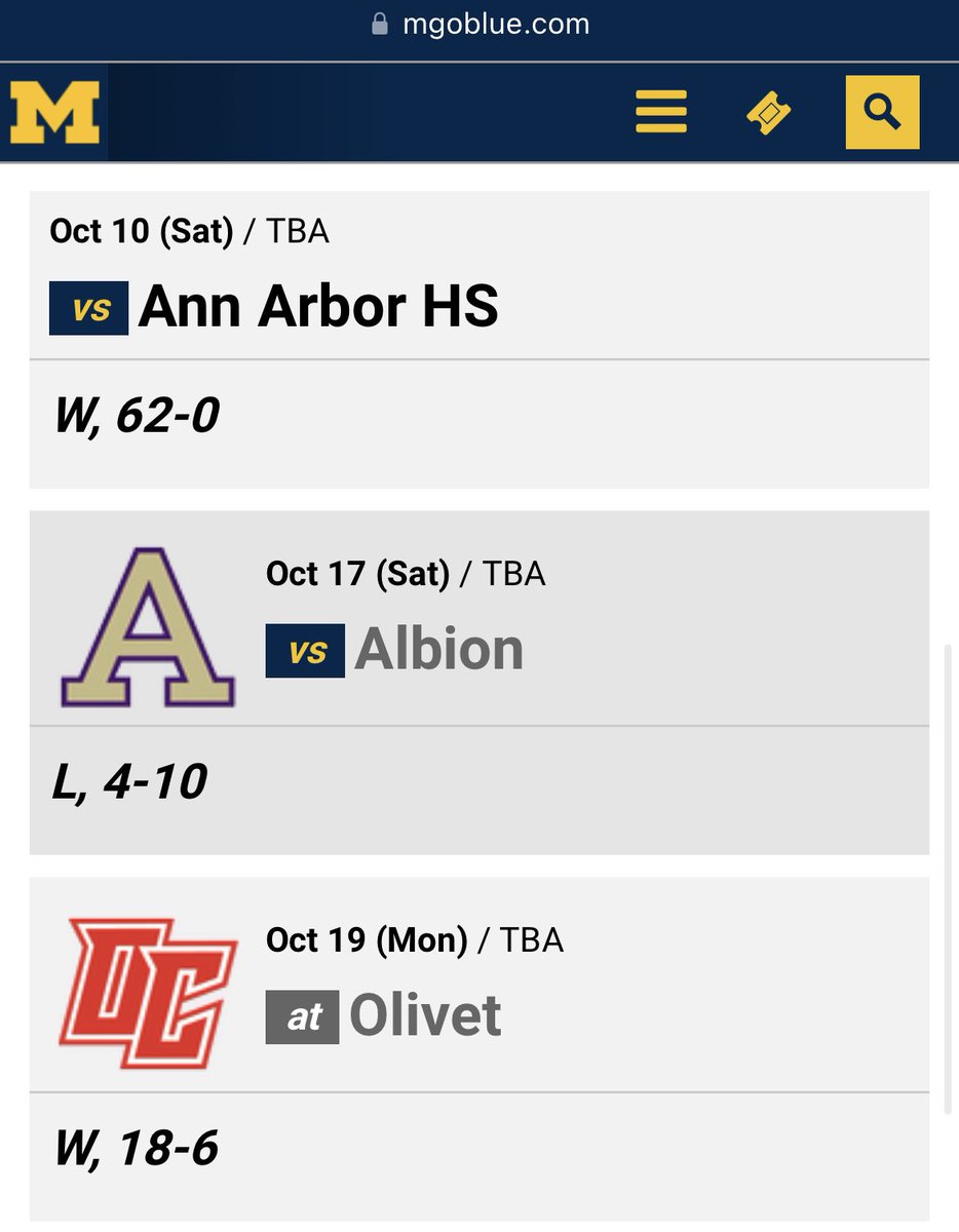 Andrew_Fabry's tweet photo. As an AWL and Tier 1, I did not expect my alma mater Albion College to get absolutely roasted today on @PardonMyTake 
I guess @BarstoolBigCat didn’t want to look up the 10-4 whooping we put on Michigan back in 1891 @TaylorLewan77 @PFTCommenter @_willcompton https://t.co/pMIeEei3iK