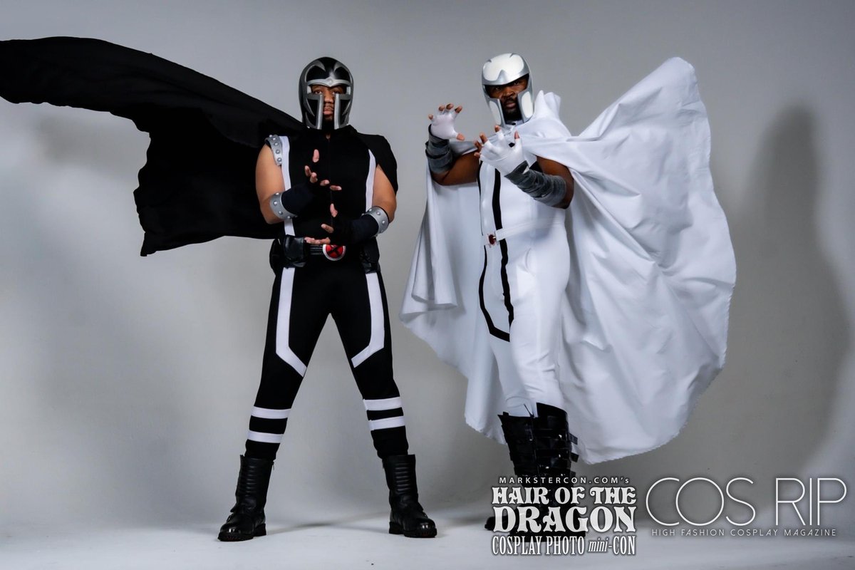BarrFoxx's tweet photo. X-tremely Magnetic
@Cosplay_YourWay with @BarrFoxx & @LarryLuvv1 as #Magneto
Use YOUR voice, express YOUR style, do it YOUR way!
#CosplayYourWay #cosplay #cosplayer #NerdySexyCool #cosplaysexy #Cospositive #diversity #sexynerds #cosslay #magnetocosplay #xmen #mutant #barrfoxx https://t.co/3jpFISJEyO