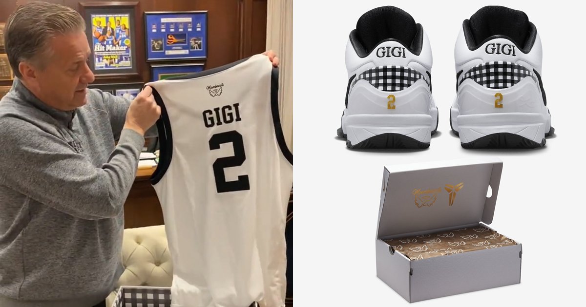 Vanessa and Natalia Bryant sent John Calipari a gift in memory of Gigi Bryant dlvr.it/SnNGbr