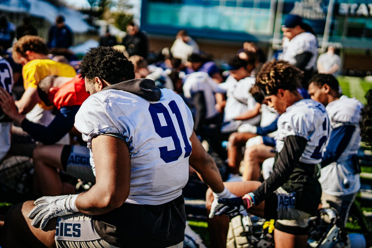 I just want to thank Utah State University for giving me the opportunity to play. I will now be entering the transfer portal with 3 years of eligibility left. #BeGreat. #NotDone