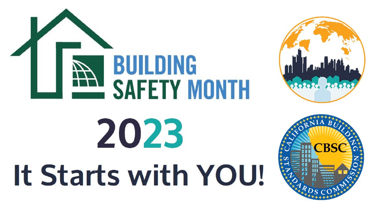 May is Building Safety Month! DGS' Building Standards Commission (CBSC) has received a signed declaration from Governor Newsom supporting this international campaign, which raises awareness about building safety. Read more here: bit.ly/3ndrVkR