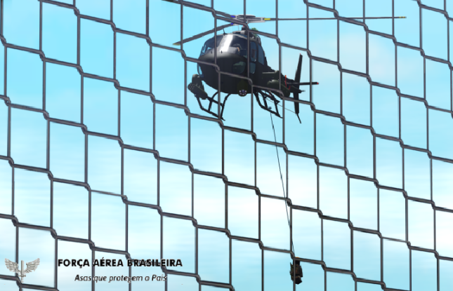 fabrblx's tweet photo. 🇧🇷 Hoje pela tarde, às 16:00 foi feito uma instrução técnica de combate aéreo utilizando dos materiais bélicos e ações com asas rotativas  A instrução foi ministrada visando preparar os aviadores de asas rotativas à operar tais equipamentos, estando preparados para agir. https://t.co/u7i4mFKpfp