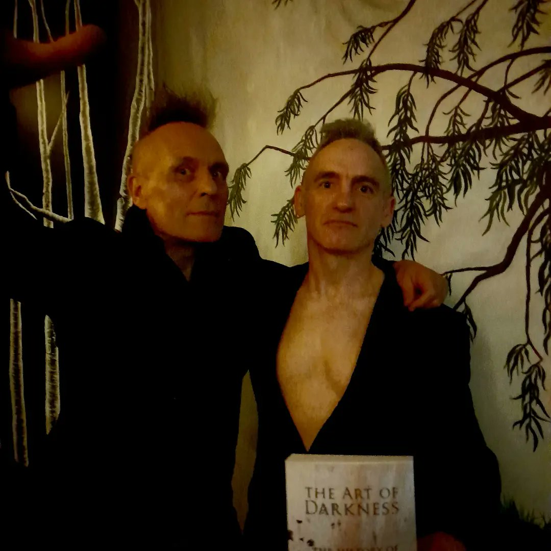 William Denton Wilde (@dentonwilde) on Twitter photo Got ourselves a signed copy of the excellent new book
'The Art of Darkness The History of Goth' by <a href="/johnrobb77/">john robb</a> since we had the privilege of opening for him <a href="/thecumby/">The Cumberland Arms</a> in Newcastle Friday night,with <a href="/ghostsignalsx/">GHOST//SIGNALS</a> , it hasn't left our side , and has been rarely put down. Got ourselves a signed copy of the excellent new book
'The Art of Darkness The History of Goth' by <a href="/johnrobb77/">john robb</a> since we had the privilege of opening for him <a href="/thecumby/">The Cumberland Arms</a> in Newcastle Friday night,with <a href="/ghostsignalsx/">GHOST//SIGNALS</a> , it hasn't left our side , and has been rarely put down.