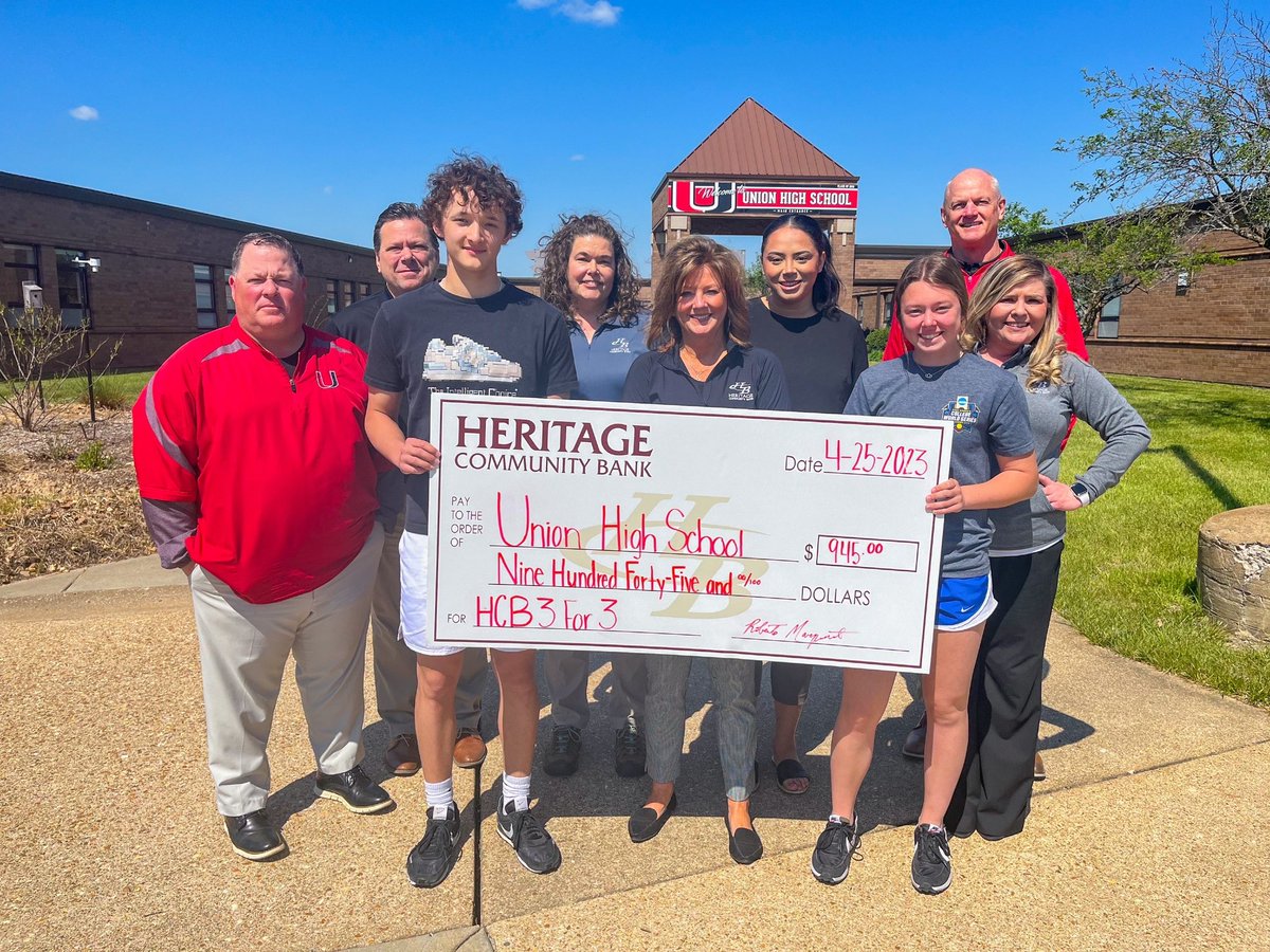 Heritage Community Bank on Twitter "That's a wrap for 3 for 3 this