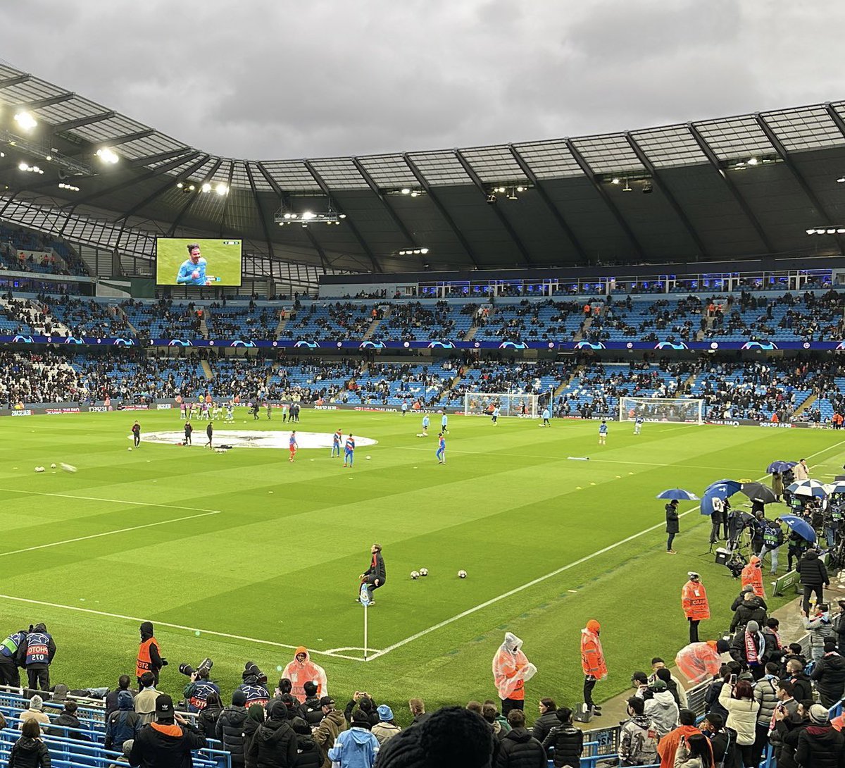 CityPundit_'s tweet photo. What an upgrade this will be!

Atmosphere will go⬆️
Noise levels will go⬆️
Intimidation factor will go⬆️

Stadium will feel massive. https://t.co/YFhtKrAob9