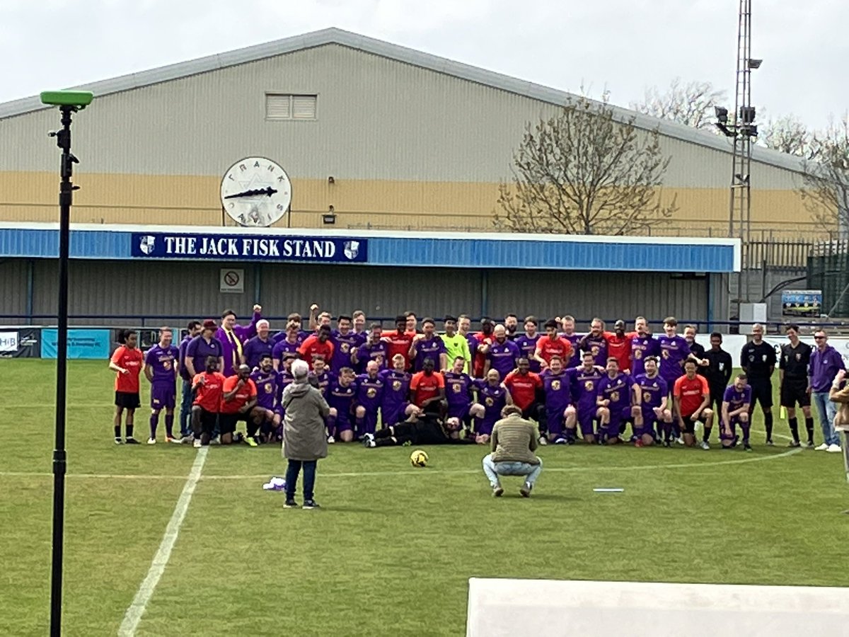 linfarrington63's tweet photo. @giothebigcheese Enjoyable afternoon at The Maurice Rebak watching @BadebyenF 2 @EnfieldBoroFC 4 Love the fact @BadebyenF had 43 players available 😀 https://t.co/bZSfn1pVit