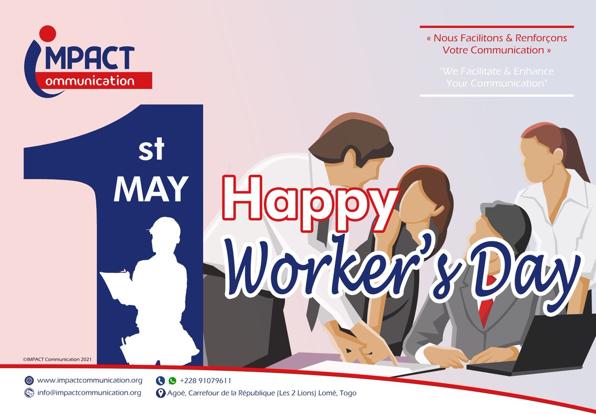 comm2impact's tweet photo. Happy Worker's Day #MayDay #MayDay2023 https://t.co/8UymHbOZ2X