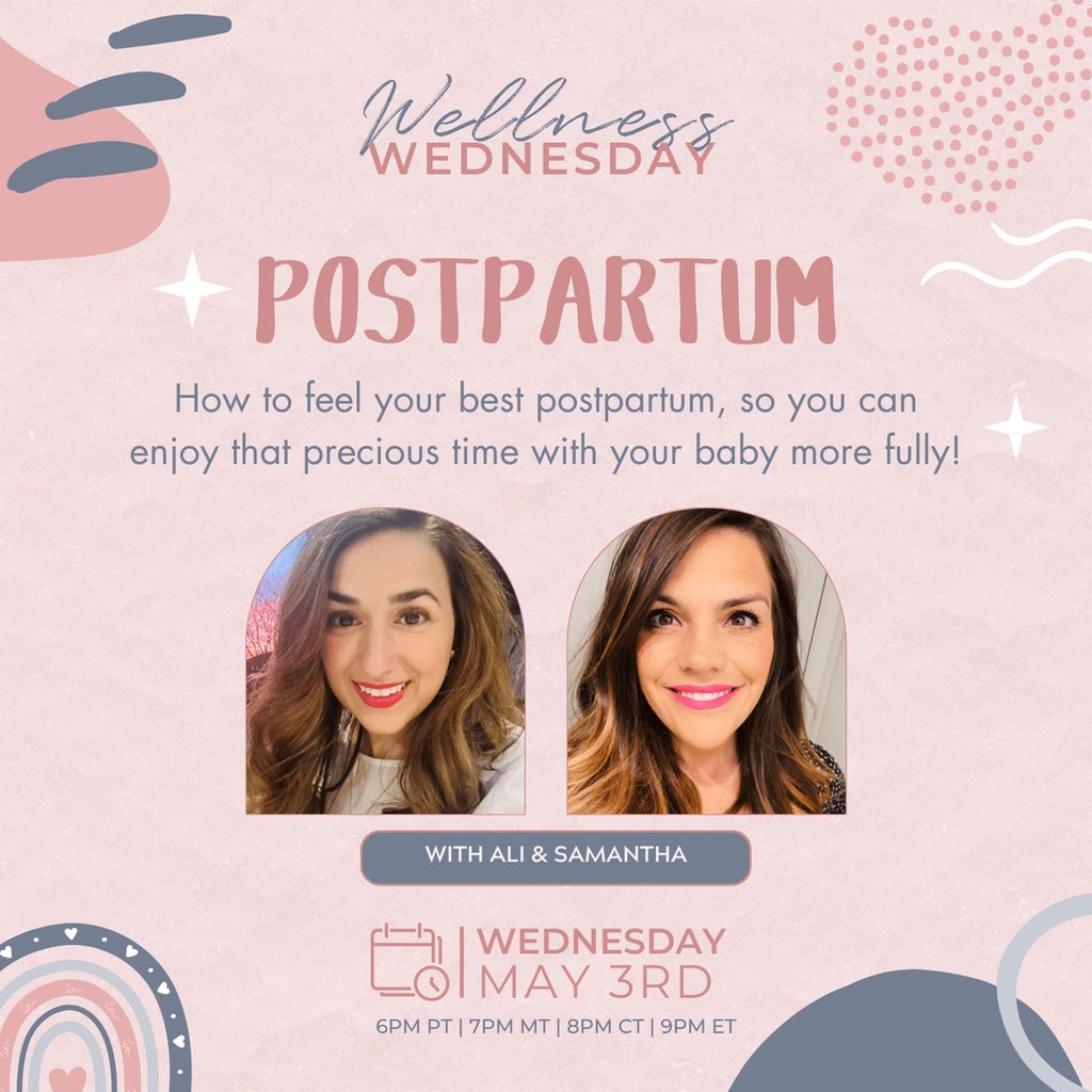 Free Workshop! 

Most women feel 'off' with postpartum anxiety, depression, brain fog, fatigue, and inflammation. 😔

But you don't have to suffer! 

Comment watch or Dm for details. 🙌

#postpartum #postpartumhealth #newmom #momlife #activatewithsenya #healthiswealth