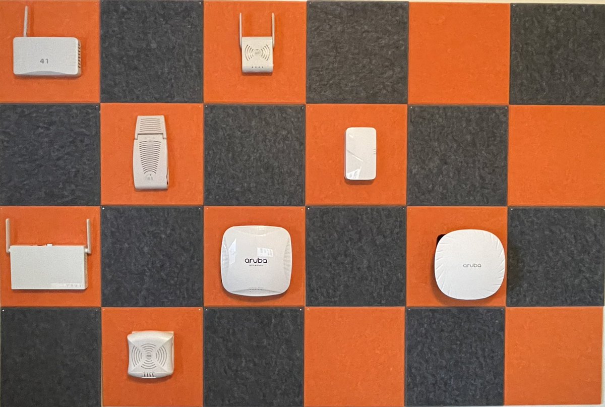 theITrebel's tweet image. Out with the old and in with the new. Decided to do a bit of redecorating during my leave and bring the video backdrop up to speed with our new @HPE @ArubaNetworks branding! #HPEArubaNetworking