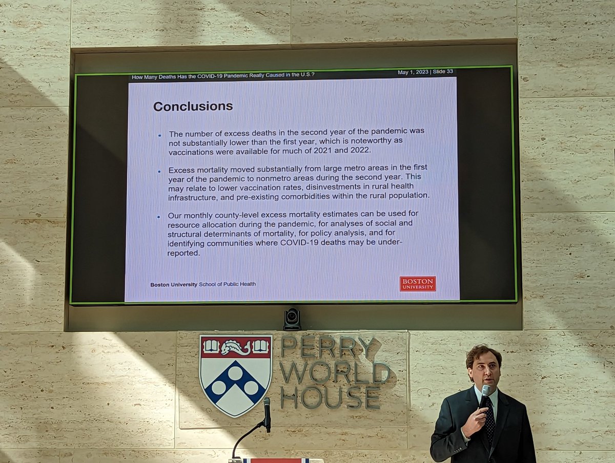 Population Aging Research Center at Penn (@pennparc) on Twitter photo <a href="/astokespop/">Andrew Stokes</a> discussed "Excess Natural--Cause Deaths by Place of Death in the United States during the COVID-19 Pandemic, March 2020 to February 2022" at the <a href="/PennPARC/">Population Aging Research Center at Penn</a> Aging Retreat <a href="/irmatelo/">Irma T Elo</a> <a href="/BUSPH/">Boston University School of Public Health</a> <a href="/BU_Tweets/">Boston University</a> #mortality #death #COVID19 #demography <a href="/astokespop/">Andrew Stokes</a> discussed "Excess Natural--Cause Deaths by Place of Death in the United States during the COVID-19 Pandemic, March 2020 to February 2022" at the <a href="/PennPARC/">Population Aging Research Center at Penn</a> Aging Retreat <a href="/irmatelo/">Irma T Elo</a> <a href="/BUSPH/">Boston University School of Public Health</a> <a href="/BU_Tweets/">Boston University</a> #mortality #death #COVID19 #demography