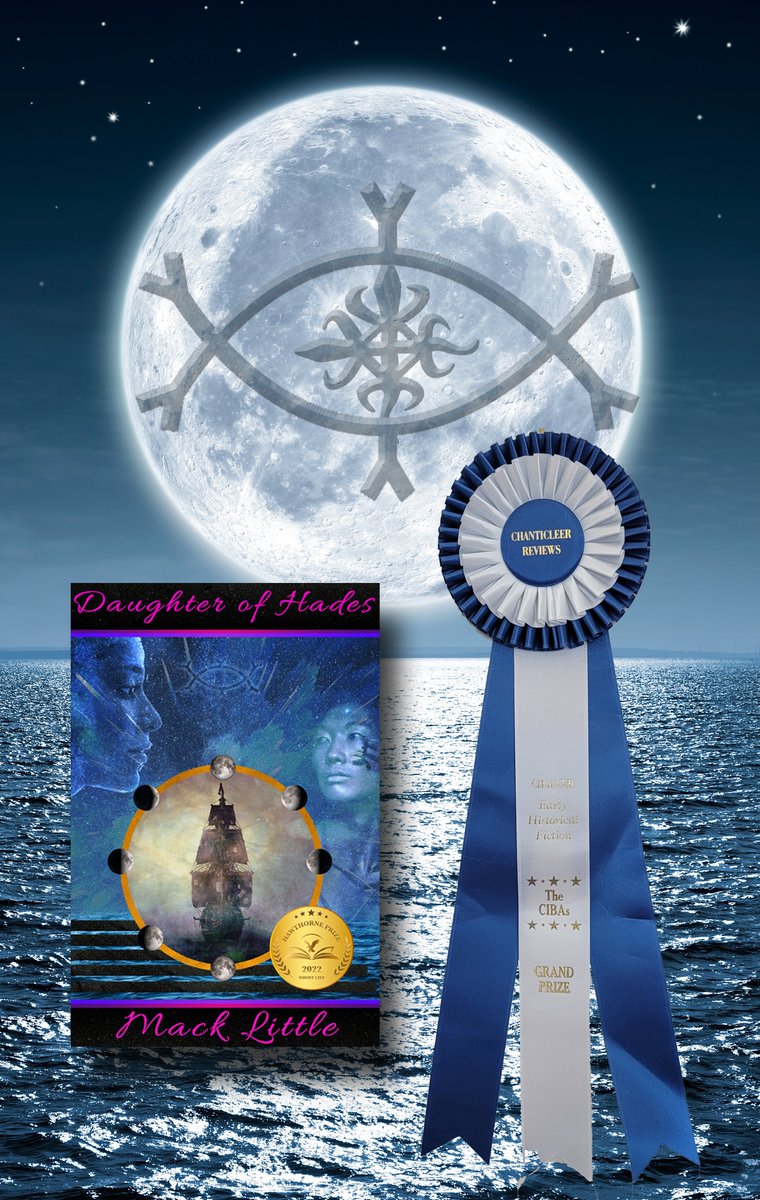 Daughter of Hades won  GRAND PRIZE in CHAUCER AWARD category in the 2022 &amp; 2023 CIBA awards. Thank you, <a href="/ChantiReviews/">Chanticleer Reviews</a>   for such an incredible honor! Thank you <a href="/Inklings7/">Inklings Publishing</a> !  Thank you to my readers and all the people who have offered encouragement and support. #HistoricalFiction