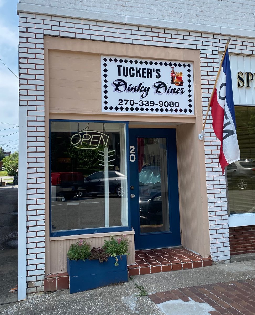 HCTourism's tweet photo. Small space, big taste! Dine at a (tiny) hidden gem in downtown Madisonville- Tucker's Dinky Diner, one of the smallest restaurants in Kentucky! Open Monday-Thursday 7 am-1 pm!
#smallrestaurant #foodie #madisonvilleky #hopkinscounty #thingstodo https://t.co/P9UsuCm0xq