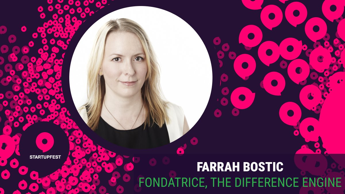 StartupfestVF's tweet photo. @farrahbostic, stratège de marque et d'audience et fondatrice de The Difference Engine, partage son expertise au #Startupfest en tant qu'une de nos 2023 AugMentors. Rejoignez-la ainsi que d'autres experts pour un entretien individuel à Montréal cet été ! https://t.co/3IlFv7gYDg https://t.co/j8dYQ9EPrA