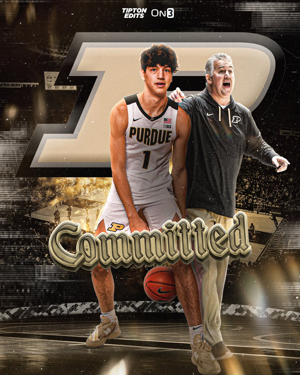NEWS: 2024 four-star Raleigh Burgess, a 6-foot-11, 235-pound power forward, tells me he’s committed to Purdue. 

Story: on3.com/college/purdue…