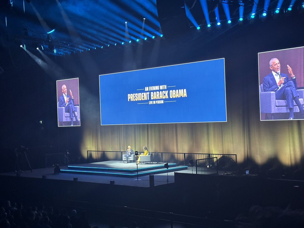 Wat een avond #BarackObama