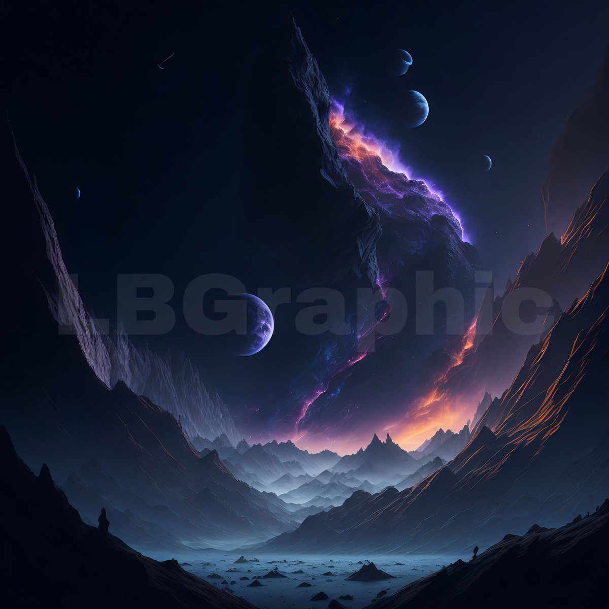 TheRealestBetti's tweet photo. I am happy to share the latest addition to my shop #etsy: Space Landscapes Pack https://t.co/Qxlpjrxdyk #universe #aiart #digitalart #digitaldownload #wallart #aigenerated #space #image #planet https://t.co/TxRciJWRM7