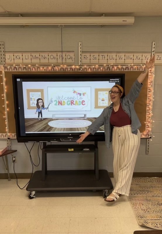 TCSchools_'s tweet photo. Sara Kathryn Keeton is a 2018 @TCSchools_ graduate. Sara is a second grade teacher at Krisle Elementary School in Springfield, TN #endlesspossibilities https://t.co/w8U9UyS3Vv