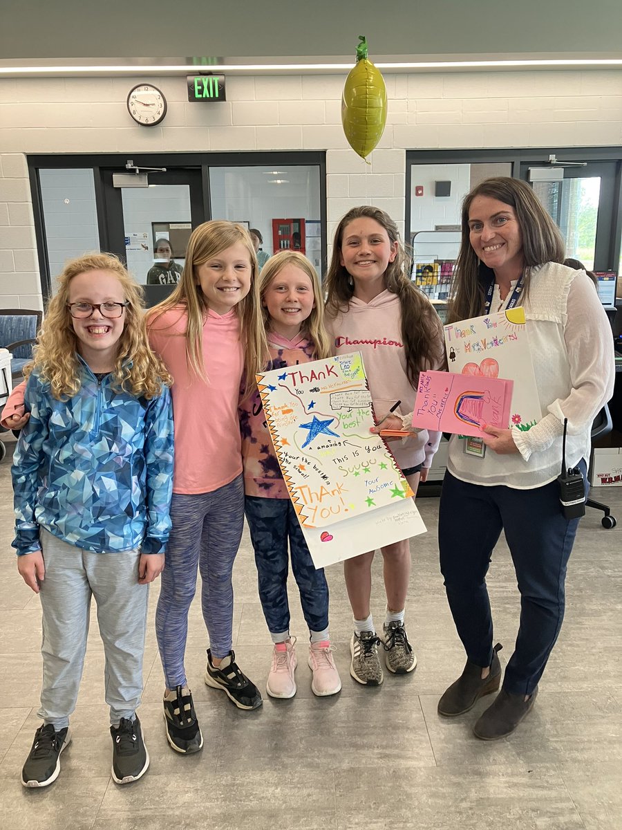 I’m so appreciative of all the cards and visits from our awesome EES students! #NationalPrincipalsDay